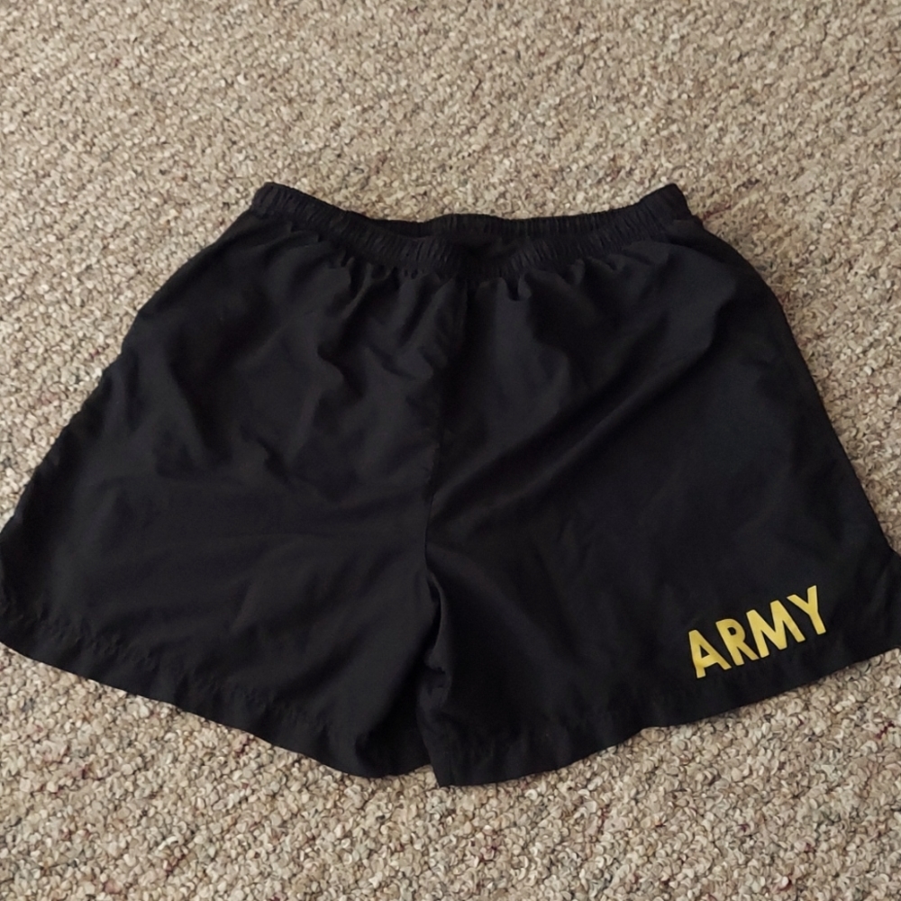 Men's Army Athletic Shorts